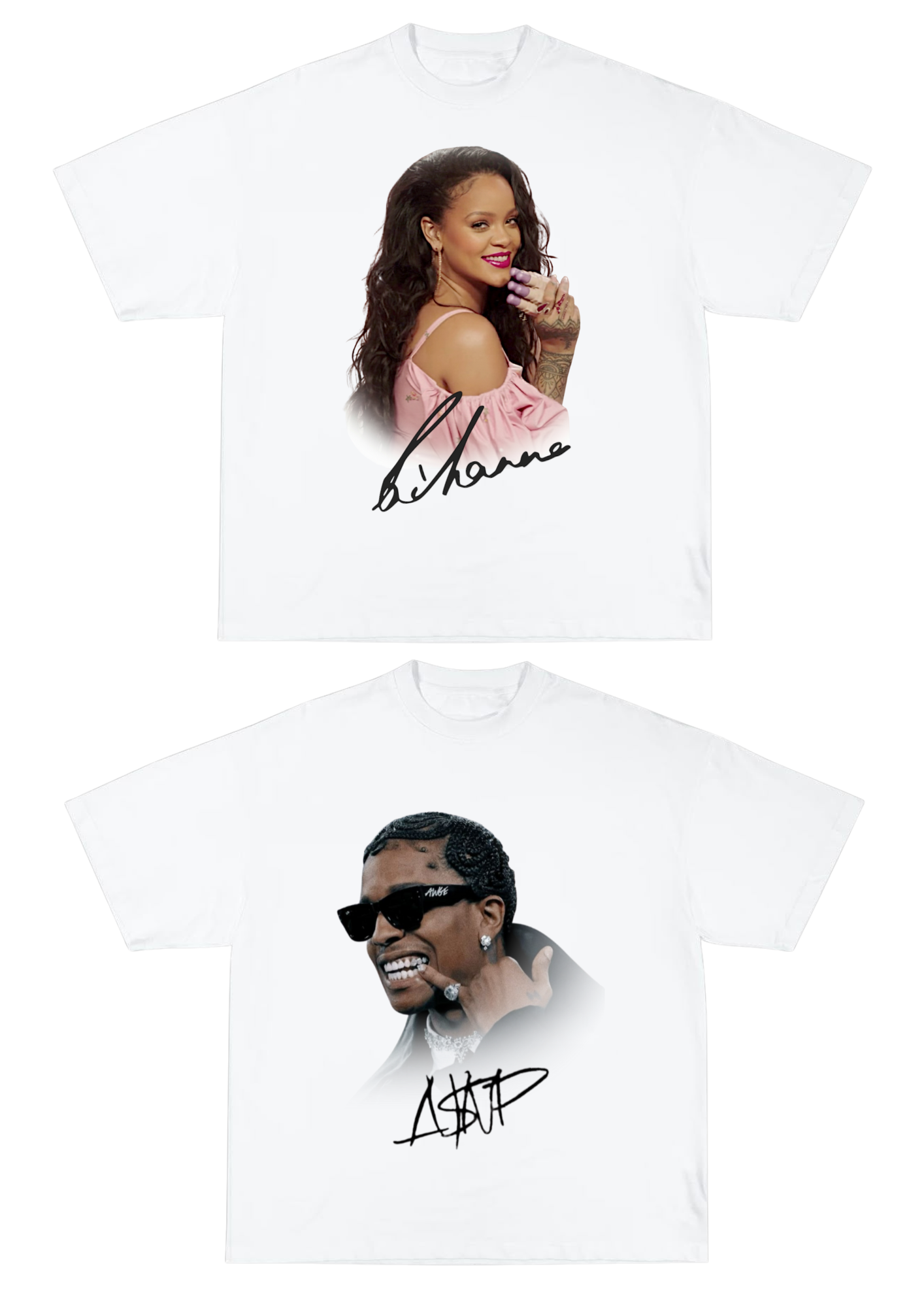 T-SHIRTS RIRI AND ROCKY